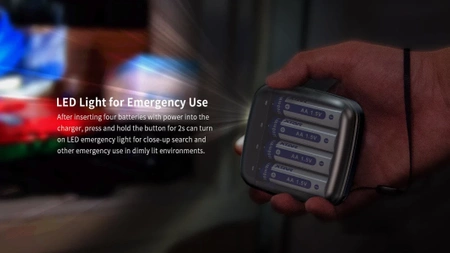 Ładowarka do akumulatorów R03 / AAA oraz R6 / AA Li-ion 1.5V / NiMH Xtar BC4