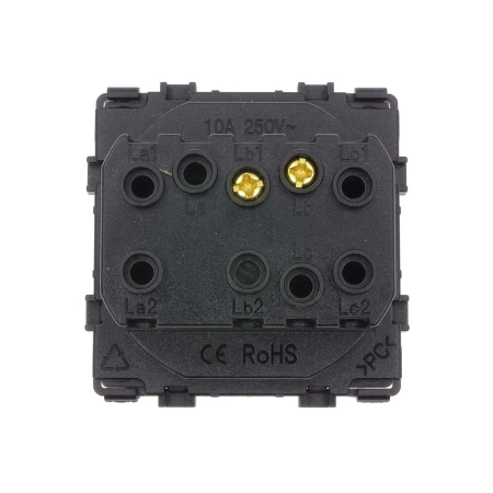 Moduł - Włącznik dzwonkowy - szary - Tawoia Glass