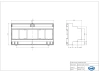 Obudowa modułowa na szynę DIN ZD1010J, 89,8 × 177,8 × 65,2 mm, ABS, szara, Kradex
