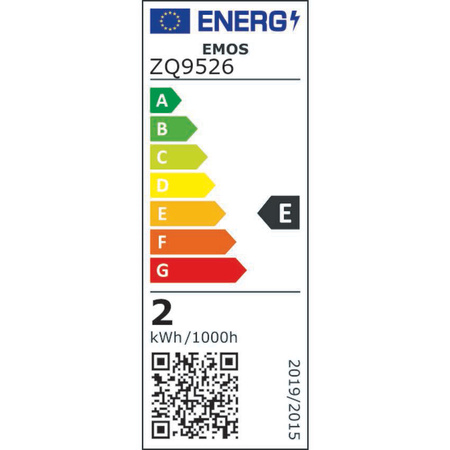 Żarówka LED G9 kapsułka JC, 1,9 W, odpowiednik 22 W, ciepła biel, 210 lm, EMOS ZAR-E-ZQ9526