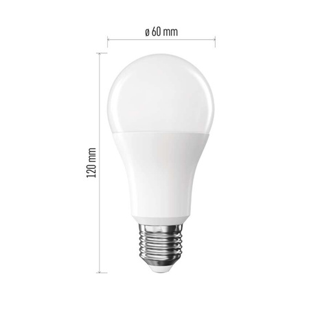 Żarówka LED E27 bańka A60, 13 W, odpowiednik 100 W, neutralna biel, 1521 lm, EMOS ZAR-E-ZQ5E63