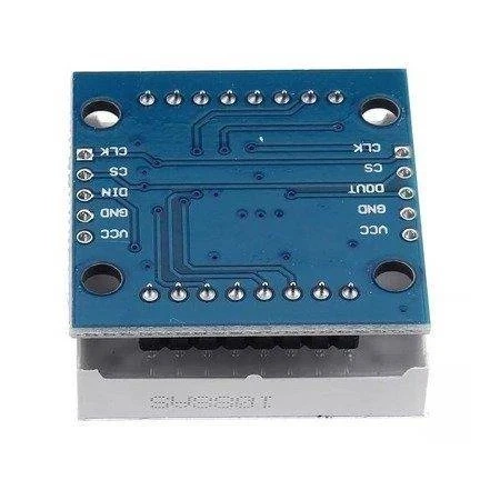 Matryca LED 8x8 + sterownik MAX7219 - LED czerwone - moduł do Arduino