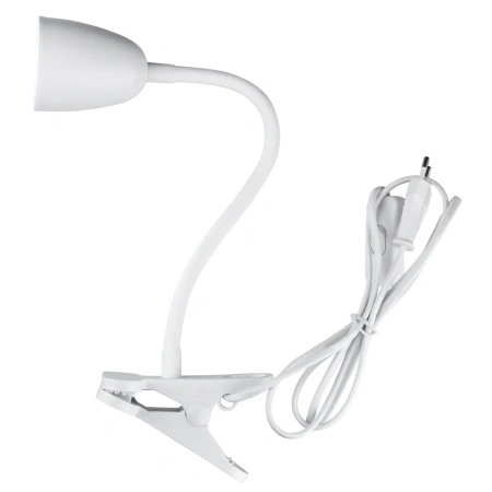 Lampka LED z klipsem biała, 4W, 420lm, 4000 K, zasilanie 230V