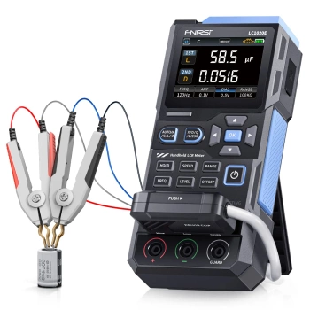 Tester elementów elektronicznych - Cyfrowy mostek LCR FNIRSI LC1020E
