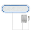 Neon LED "game zone", dekoracja LED 42,5x13,7cm zasilanie z baterii lub USB