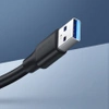 Przedłużacz USB 3.0 A-A, wtyk – gniazdo, 3 m, 5 Gb/s, pozłacane styki, UGREEN US129