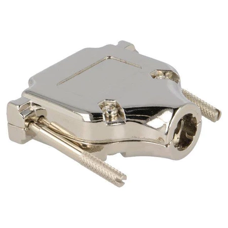 Obudowa do złącza D-Sub DB25 i HD44 metal ze śrubami moletowanymi Connfly DSC-825A