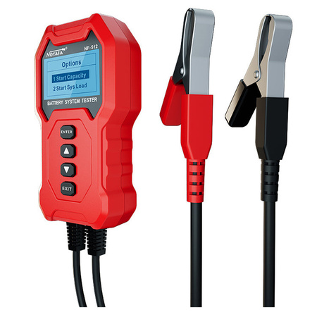 Tester akumulatorów o napięciu 9-35V i pojemności 5-200Ah, Noyafa NF-512