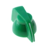 Gałka chicken head do potencjometru na oś 6mm - 32x20x14mm - zielona