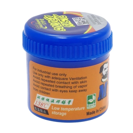 Pasta lutownicza V8B45 138°C Mechanic, słoiczek 60g