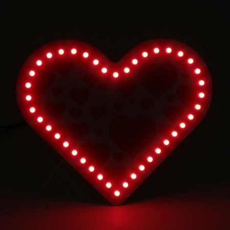 Pulsujące serce LED - zlutowany KIT AVT 5670