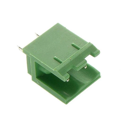 Gniazdo męskie do druku TLPH 2 pin, raster 5.08, h=12mm, 300V, 12A, proste otwarte