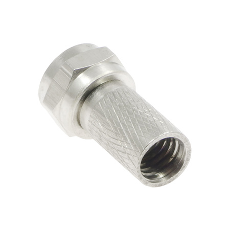 Wtyk F na kabel RG59 nakręcany 75 om