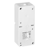 Zestaw gniazdo + włącznik jednobiegunowy ORNO AQUATIC MINI IP54 16A 230V natynkowy biało-czarny