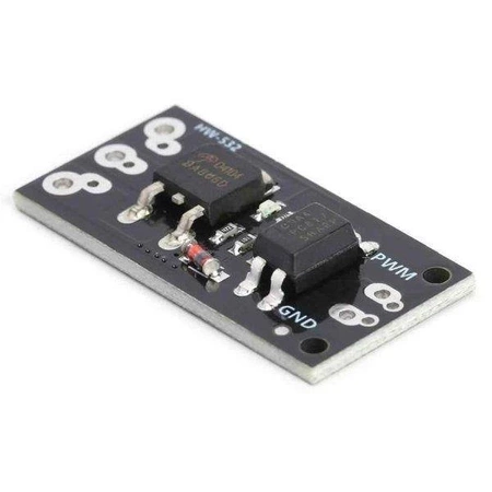 Moduł sterownik PWM - HW-532 - 50A 5-40VDC - MOSFET - opto