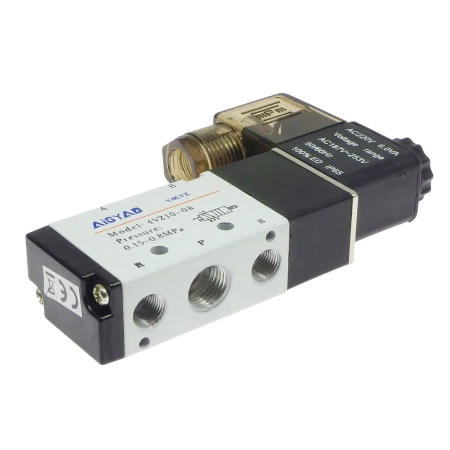 Elektrozawór pneumatyczny, 230 V, 0,15–0,8 MPa, 4V210-08