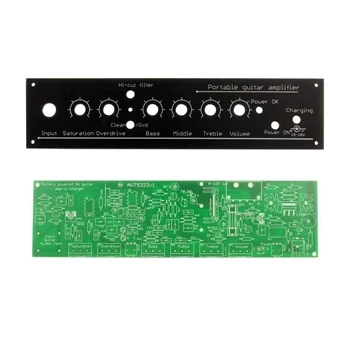 Wzmacniacz do piecyka gitarowego z zasilaniem akumulatorowym - PCB do projektu AVT 5323