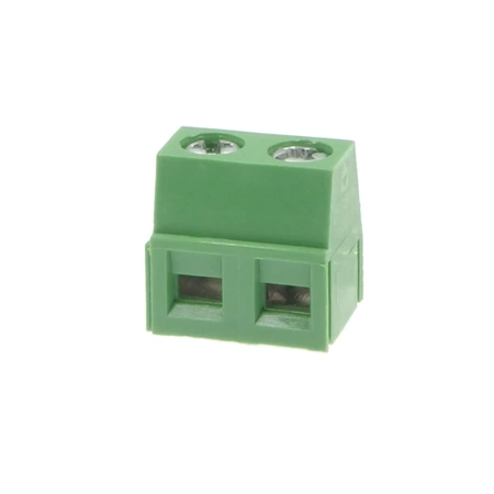 Złącze śrubowe 2 pola, raster 5, h=8.1mm kątowe