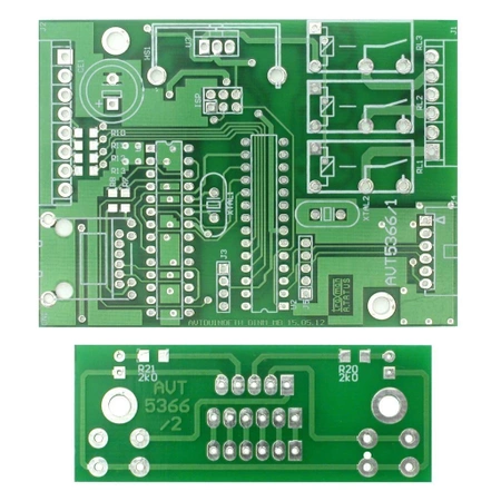 Sterownik zgodny z Arduino na szynę TH35 - PCB do projektu AVT 5366