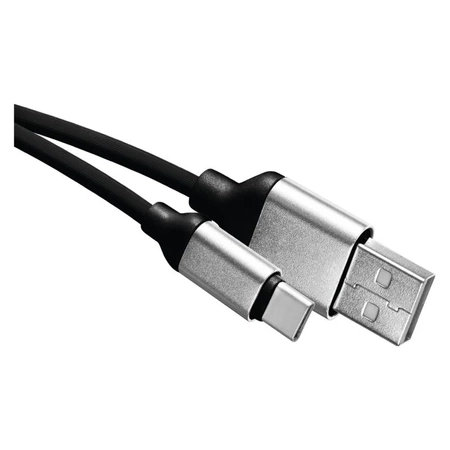 Kabel USB do USB-C, 1m czarny, EMOS SM7025