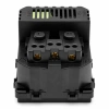 Gniazdko elektryczne z uziemieniem z USB A+C 20W grafitowe podtynkowe (moduł bez ramki) - TAWOIA Glass