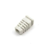 Przepust kablowy z odgiętką, otwór 7 mm, czoło 12 x 11 mm, jasnoszary, Maszczyk
