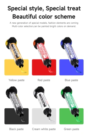 Soldermaska UV SU7, czerwona, do napraw PCB, 10 ml, Mechanic