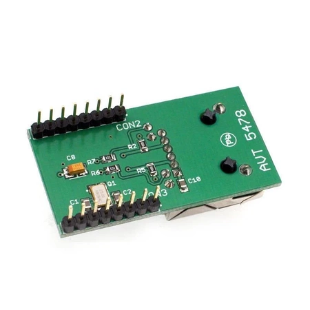 Moduł Ethernet ENC28J60-DIPMOD - PCB do projektu AVT 5478