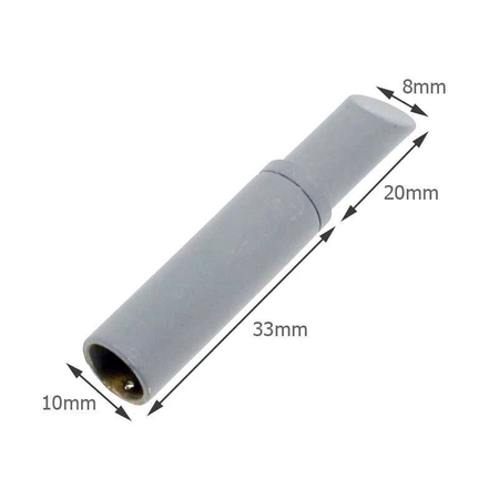 Grot 8mm do lutowania witraży, Elwik