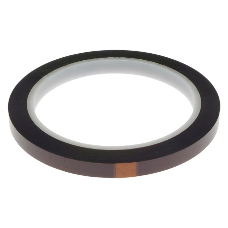 Taśma kaptonowa samoprzylepna 8mm, grubość 80um, temp do 260°C rolka 33m