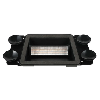 Lampa błyskowa LED do pojazdu, na przyssawki, 18 LED, światło niebieskie, przyssawki, R65 R10, 12V/24V, LW0053