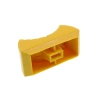 Gałka do potencjometru suwakowego - żółta 24x11x11mm na trzpień 4mm