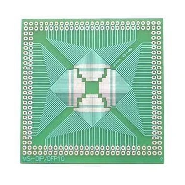 Adapter SMD QFP QFP48–QFP144 raster 0,5 mm na DIP 2,54 mm MS-DIP/QFP10