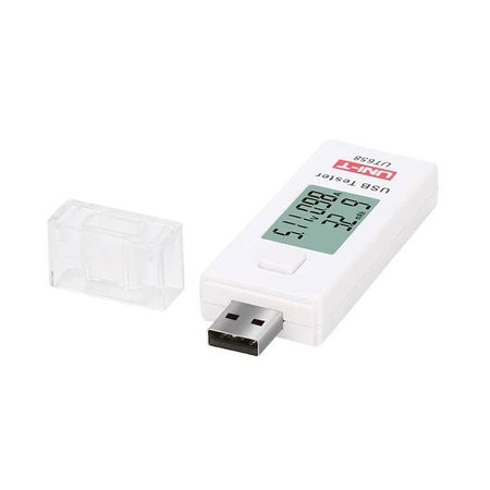 Tester USB Uni-T UT658 (3-9Vdc, 0-3.5A, 0-39999mAh)