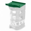 Półka do organizera Q4 QuestSystem 12 x 10,5 cm - mocowana na zatrzaski, zielona