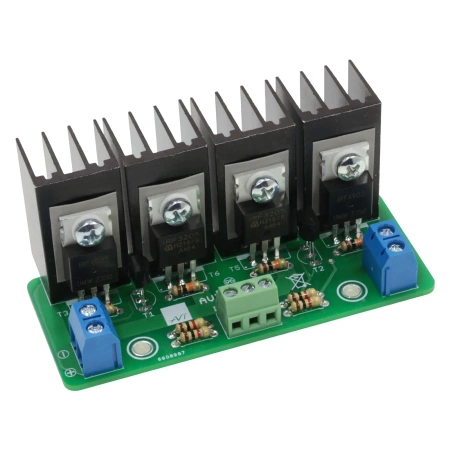Mostek H 5-24 V DC do sterowania silnikiem - zlutowany KIT AVT 1756