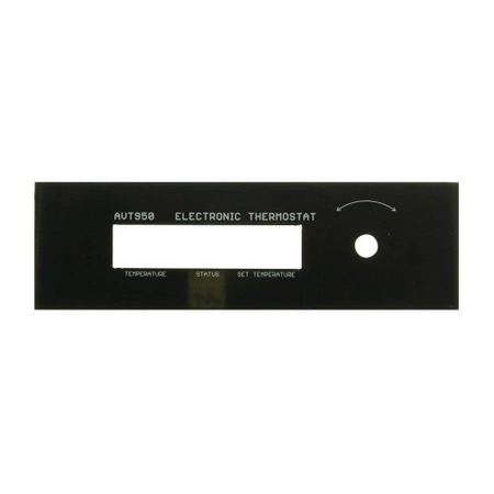Termostat elektroniczny - płyta czołowa do projektu AVT 950
