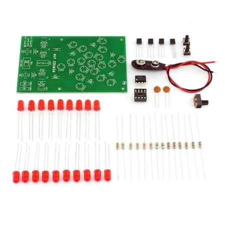 Wiatraczek LED. Zestaw DIY do nauki lutowania AVT EDU626