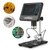 Mikroskop do lutowania SMD i kontroli PCB, ekran 10″ LCD, Full HD, 3–200x – Andonstar AD209