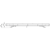 Belka ostrzegawcza LED 980x326x81mm R65 R10 BLK0013