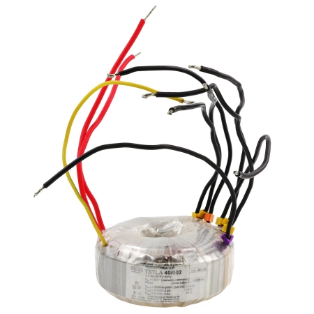 Transformator toroidalny 40VA Indel TSTLA 40/002 230V (200-0-200V, 2x3.15V) do wzmacniaczy lampowych