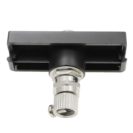 Moduł 1/2 - gniazdo antenowe SAT (typ F) - czarny - kompatybilny z ramkami Tawoia Glass