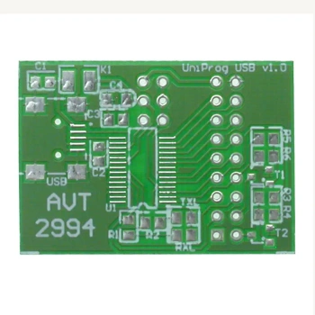 UniProgUSB programator AVR MSP430 ARM FT232RL - PCB do projektu AVT 2994