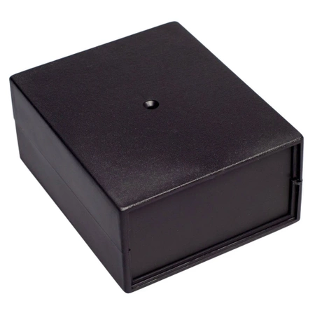 Obudowa uniwersalna z panelami bocznymi 90,0 mm × 110,0 mm × 49,0 mm z PS, kolor czarny Z5A KRADEX