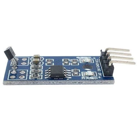Moduł czujnika Halla na LM393 - czujnik Halla 3144E - 4pin