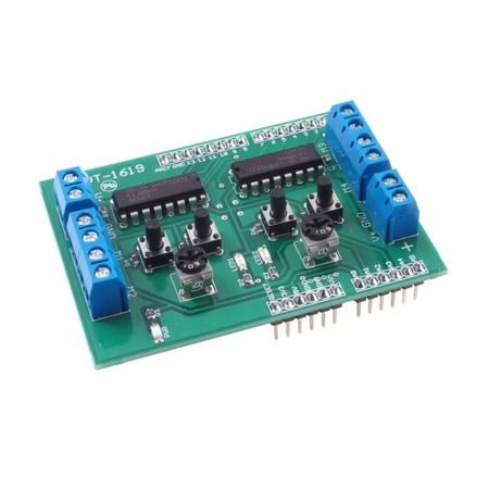 Sterownik silników DC i krokowych dla Arduino - AVTduino Motor - KIT AVT 1619