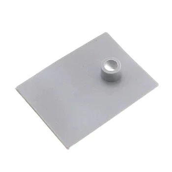 Podkładka silikonowa TO220 z tulejką, 20x15x0.3mm, z otworem 3.1mm (z tulejką), max 180°C, 1.22W/m*K