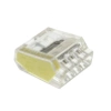 Szybkozłącze instalacyjne zatrzaskowe 4-polowe 450 V 24 A do przewodów 2,5 mm², TLZ254-04