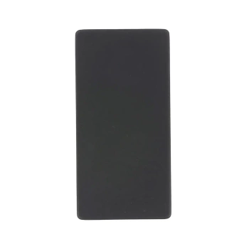 Zaślepka czarna - moduł 1/2 do ramki Tawoia Glass