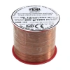 Drut nawojowy emaliowany, 0,12mm, miedź Pure Cu Grade 1, klasa cieplna 155°C, szpulka 200g, ok. 1984m, Indel